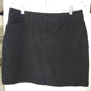 Eddie Bauer Skort, Button and Zip Skort, Size 10